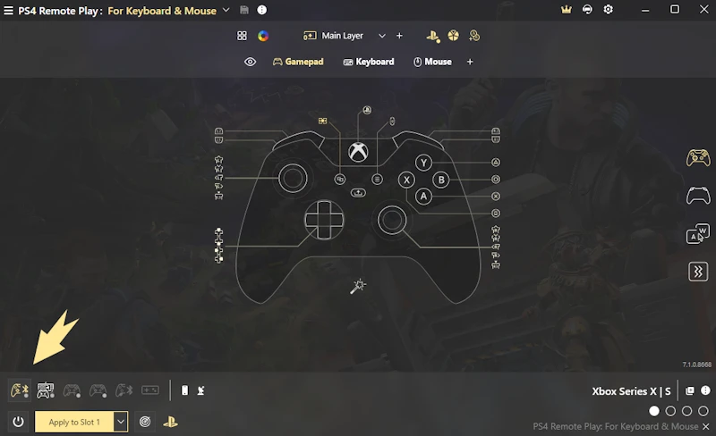 How to remap dpad to 2025 hde joystick